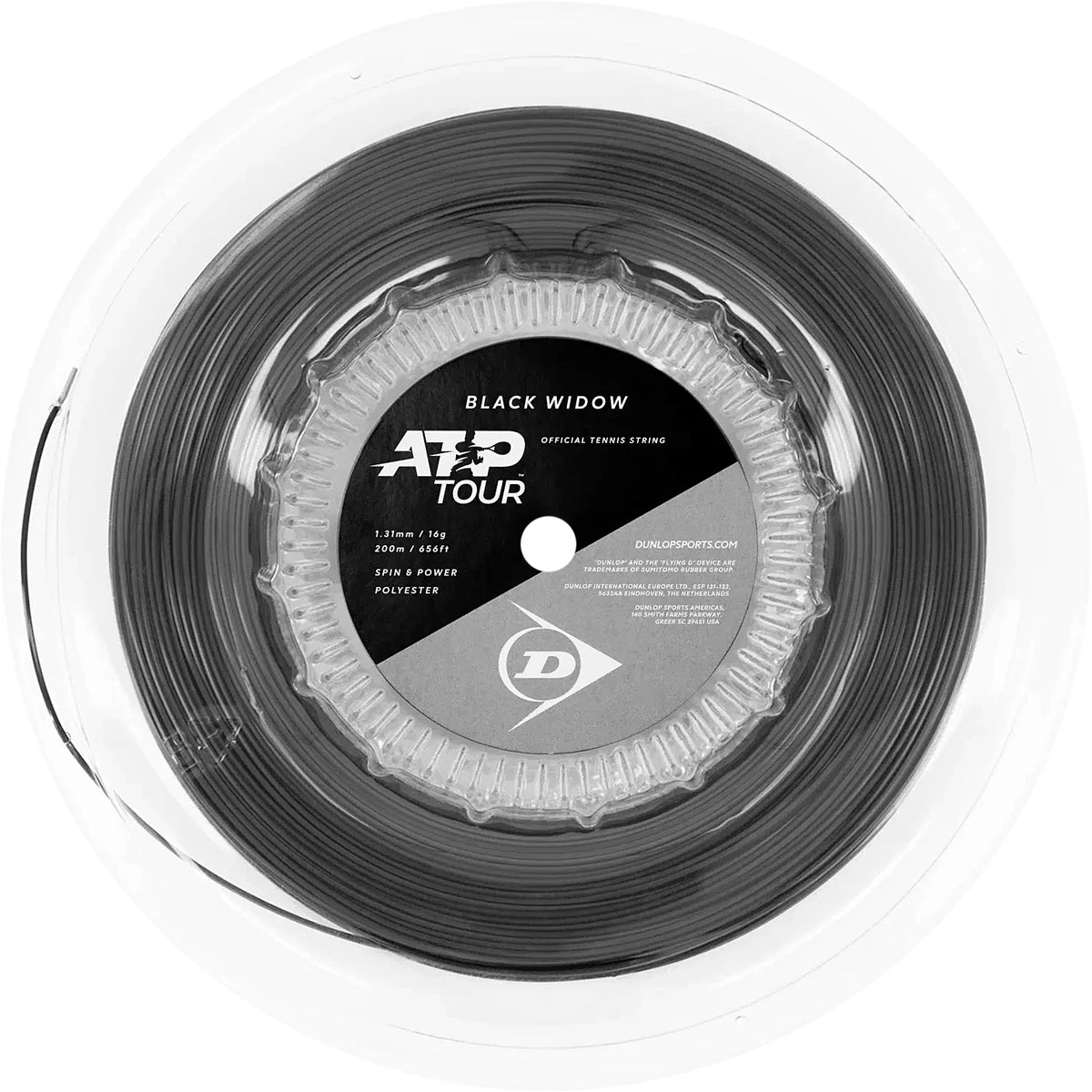 Dunlop Black Widow Reel (200 Metres)