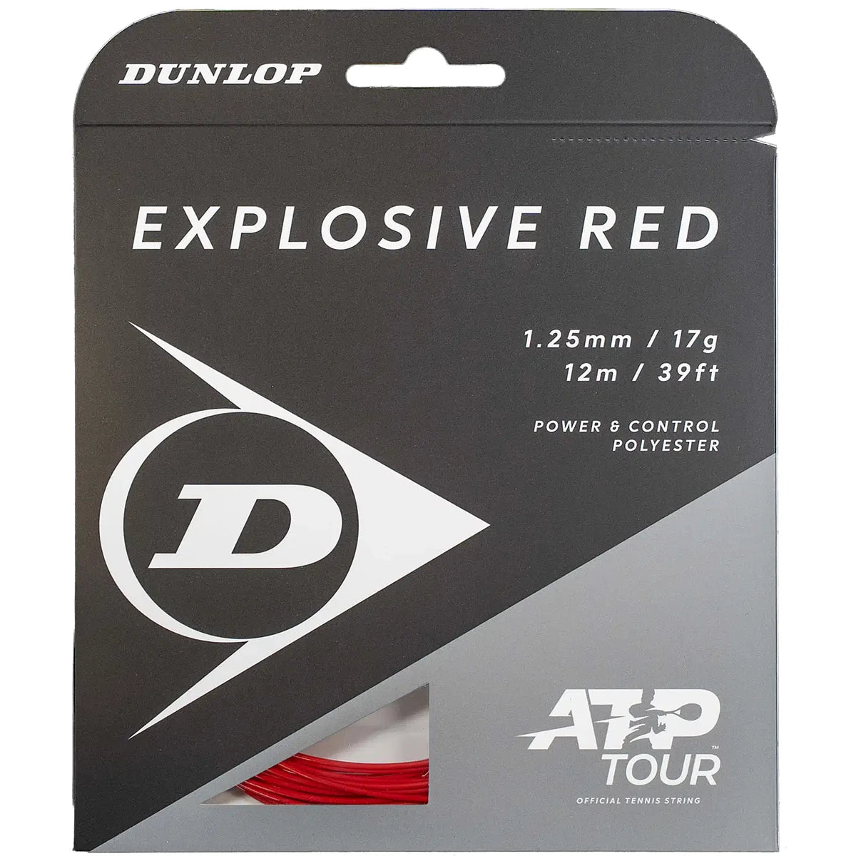 Dunlop Explosive Red String (12 Metres)