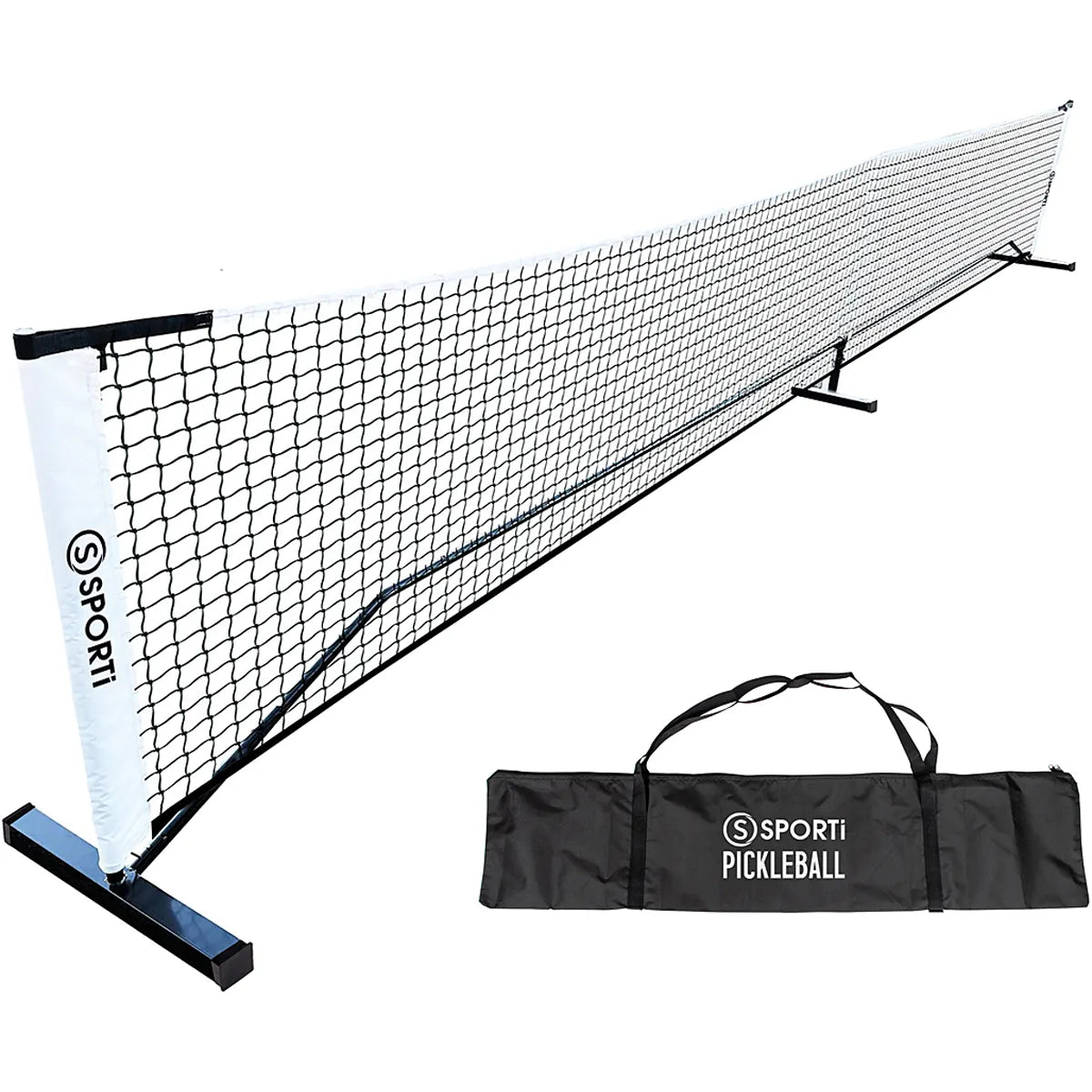 Pickleball Posts and Net Kit + Carry Bag