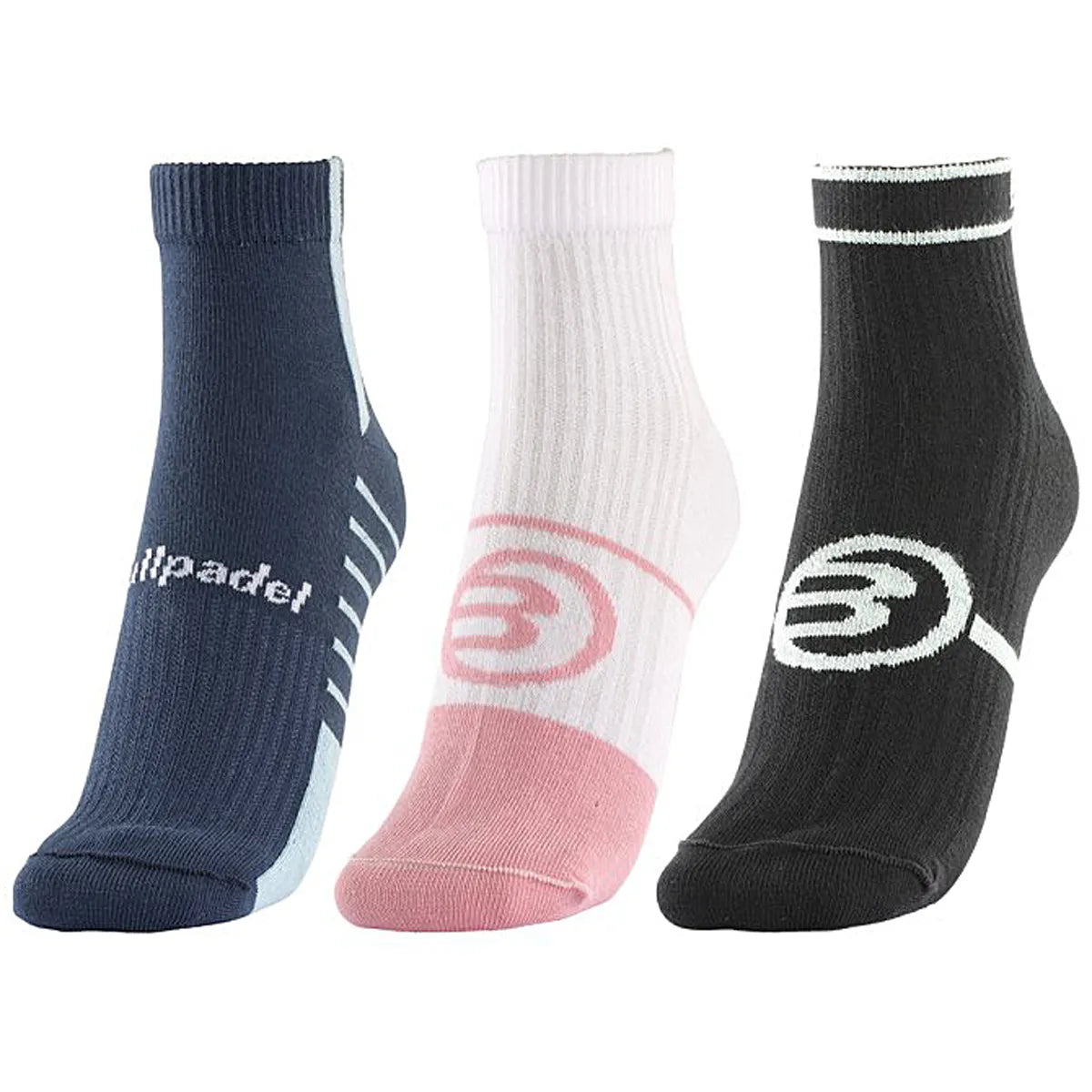 3 Pairs of Bullpadel Bp255 Socks (Ankle)
