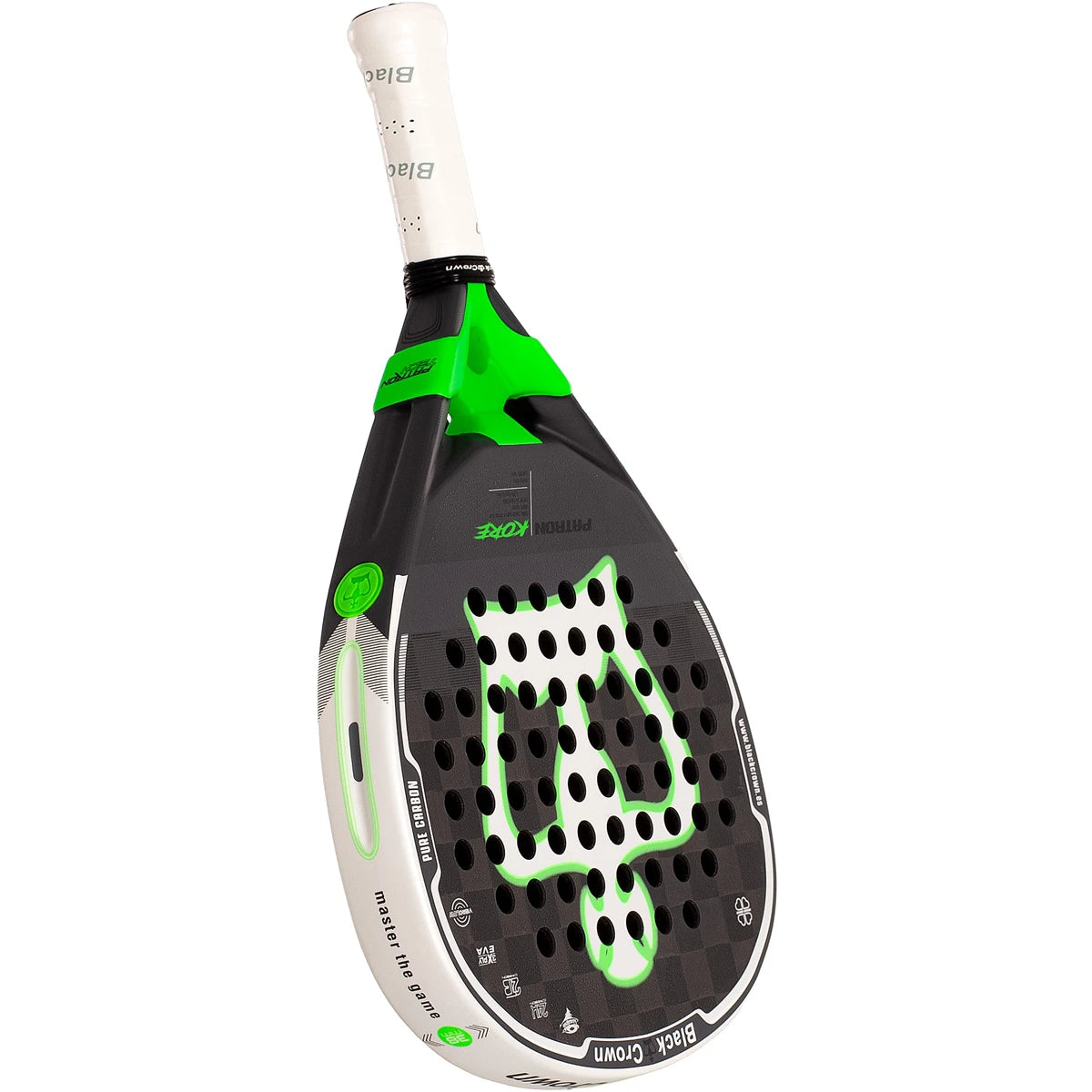 Padel Racket Test Black Crown Patron Kore