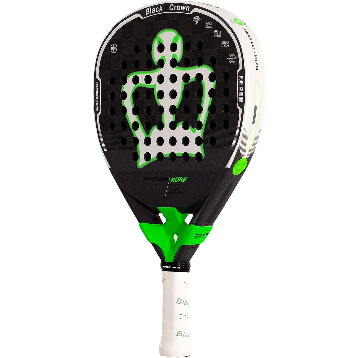 Padel Racket Test Black Crown Patron Kore