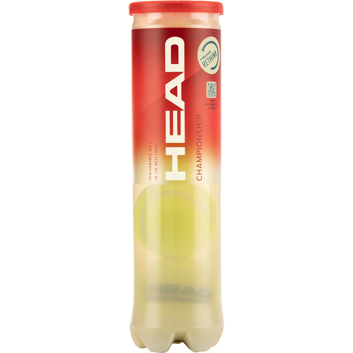 Tube of 4 Head Championship Tennis balls