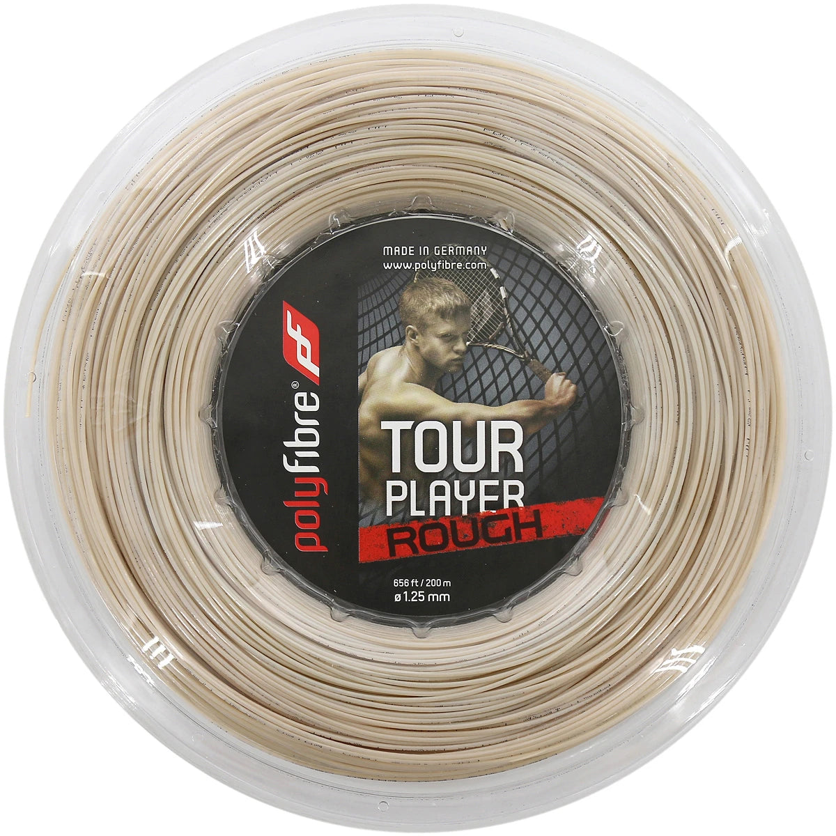 Polyfibre Tour Player Rough Reel (200 Metres)