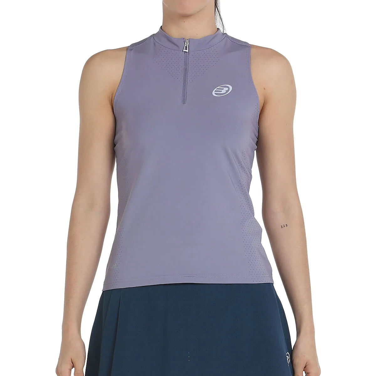 Tank top Bullpadel Women Pure Color 1/4 Zip Ourol