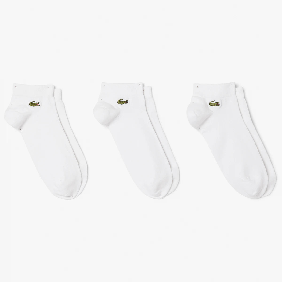 3 Pairs of Lacoste Performance Low Cut Socks