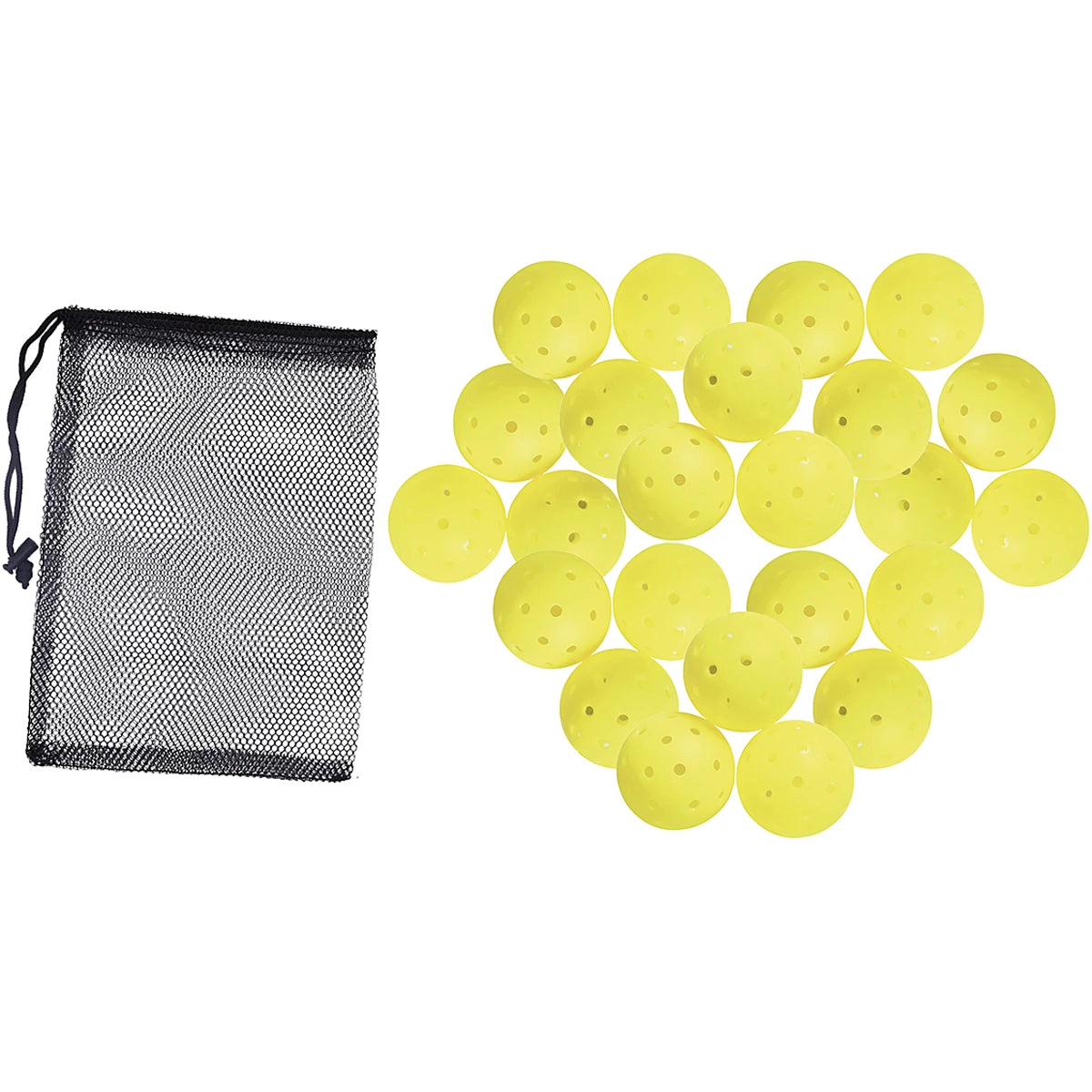 Set of 24 Outdoor Pickleball Balls