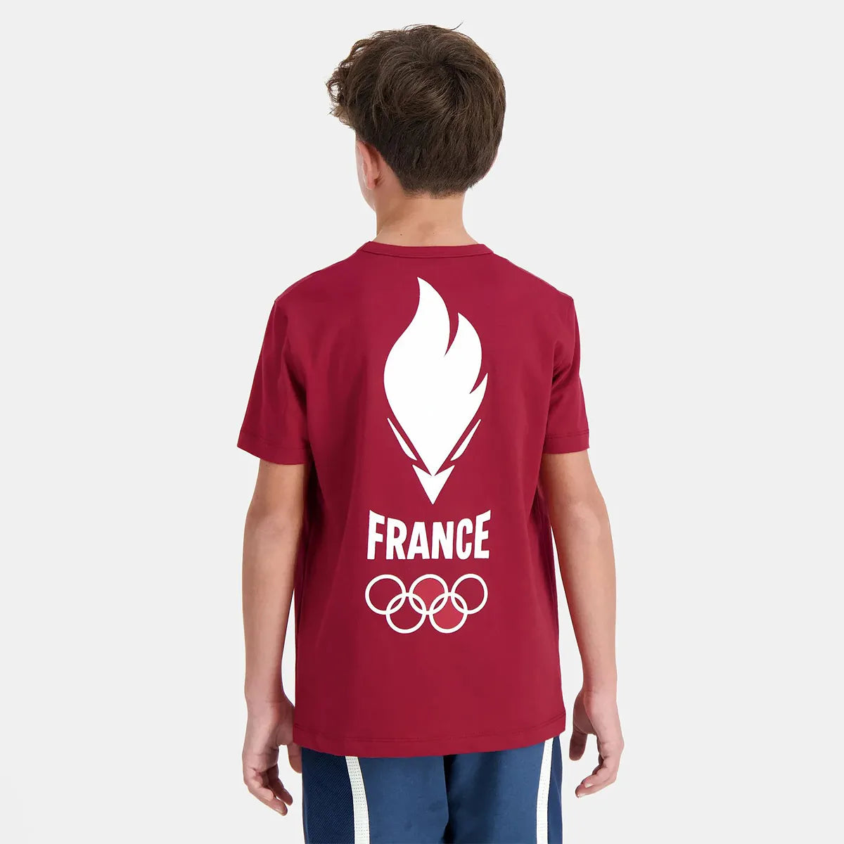 Le Coq Sportif Junior France Olympic Village T-Shirt