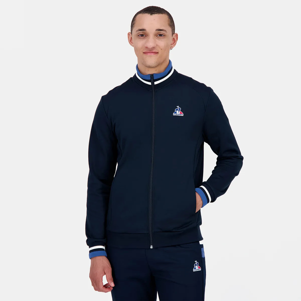 Le Coq Sportif Heritage Zip Sweat