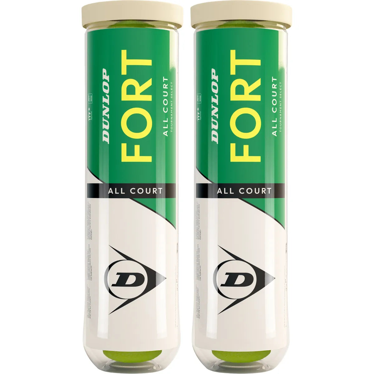 Bipack of 4 Dunlop Fort Tournament Select Balls