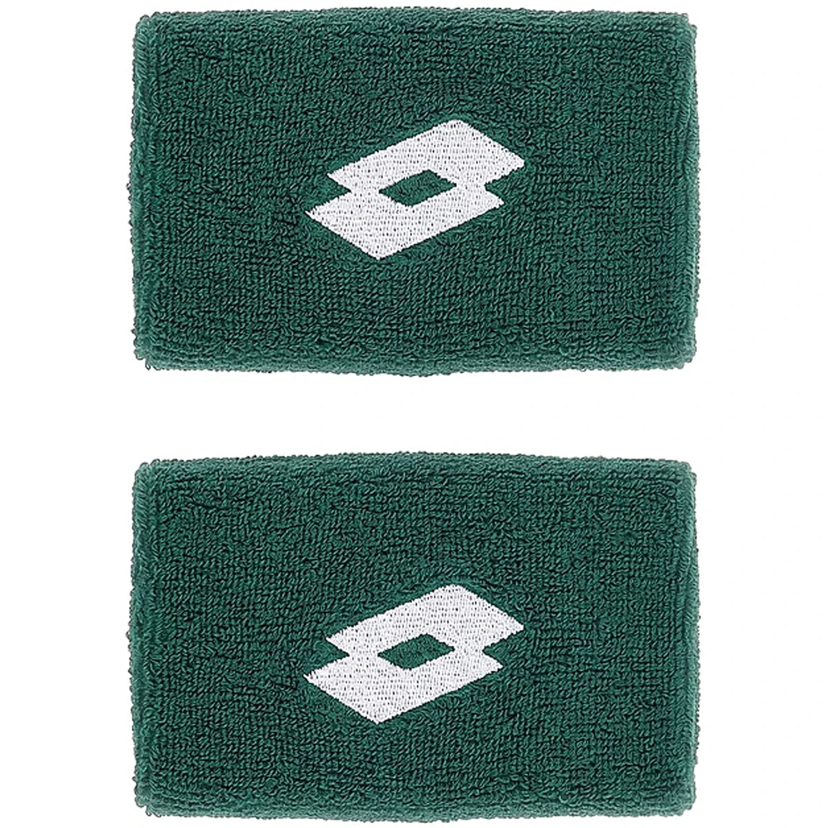 Pair of Lotto Tennis Double Width 5" Wristbands