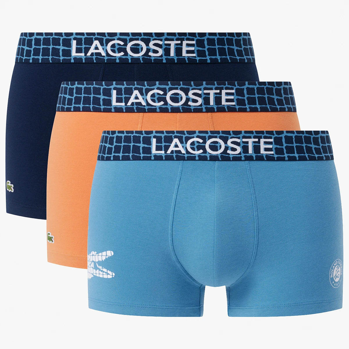 Pack of 3 Lacoste Roland Garros Boxers
