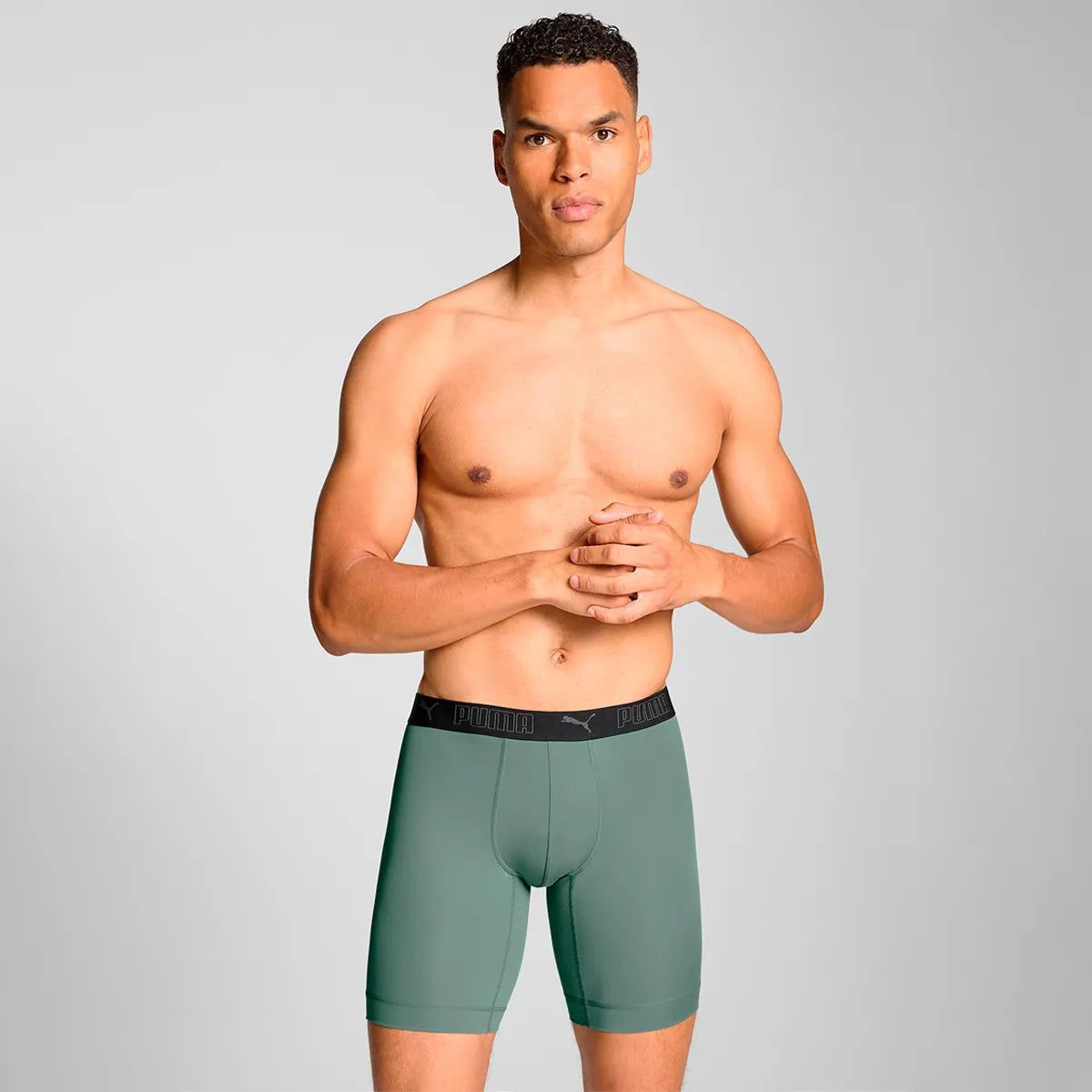 Pack of 2 Puma Long Sport Boxers