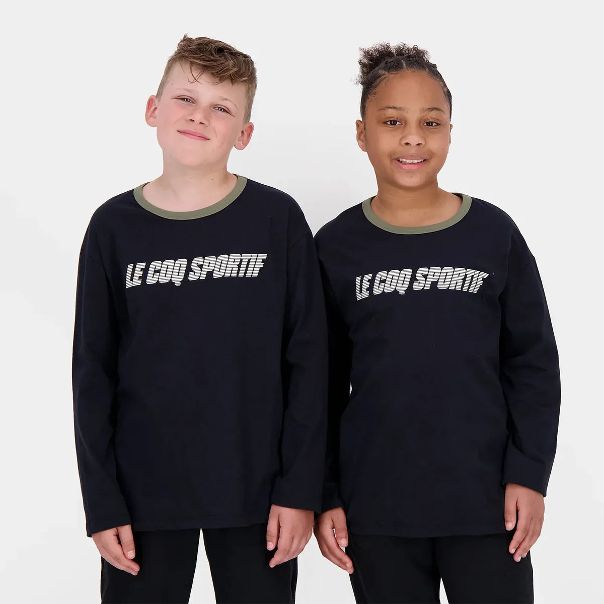 Le Coq Sportif Junior Long Sleeve Graphic T-Shirt