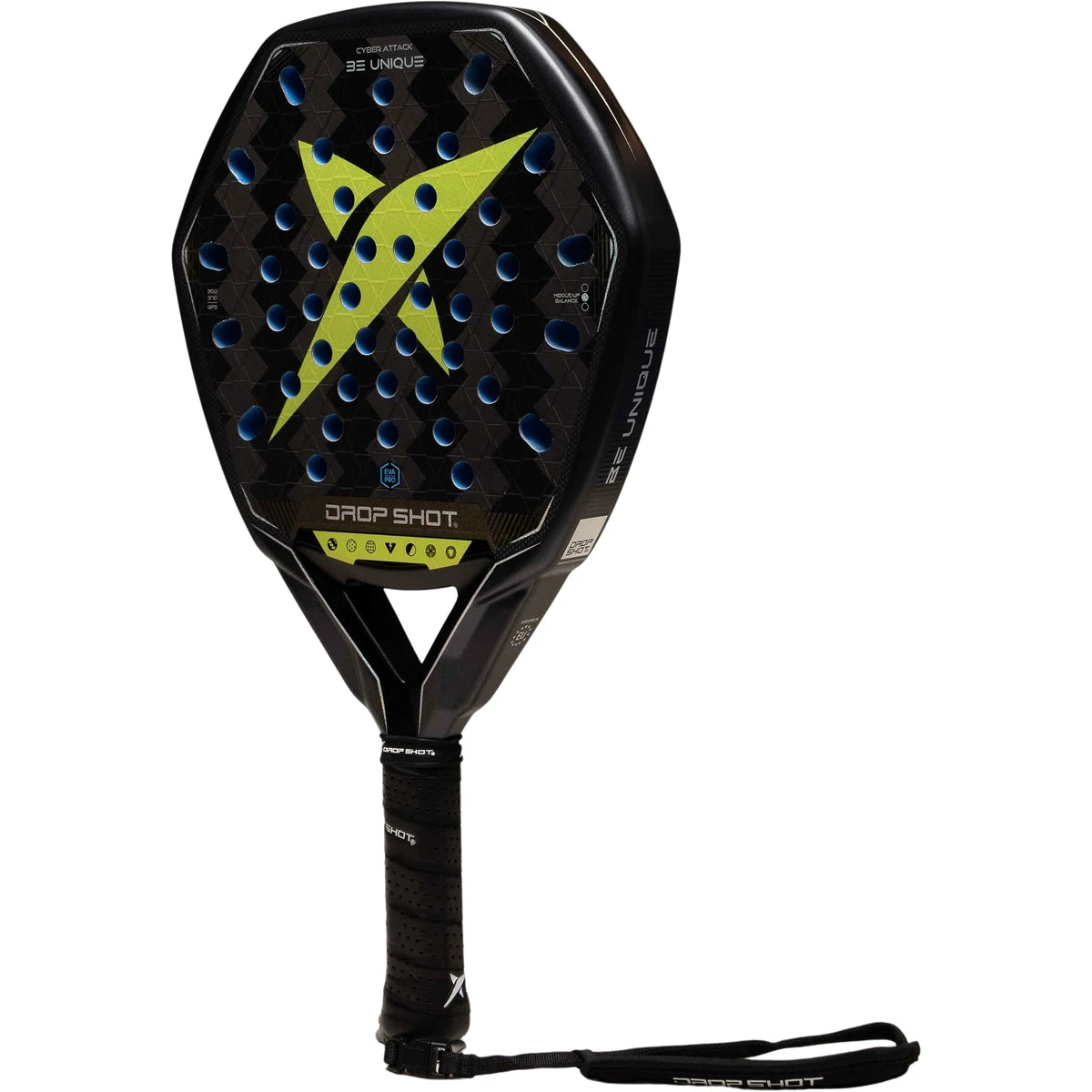Padel Racket Drop Shot Cyber Attack