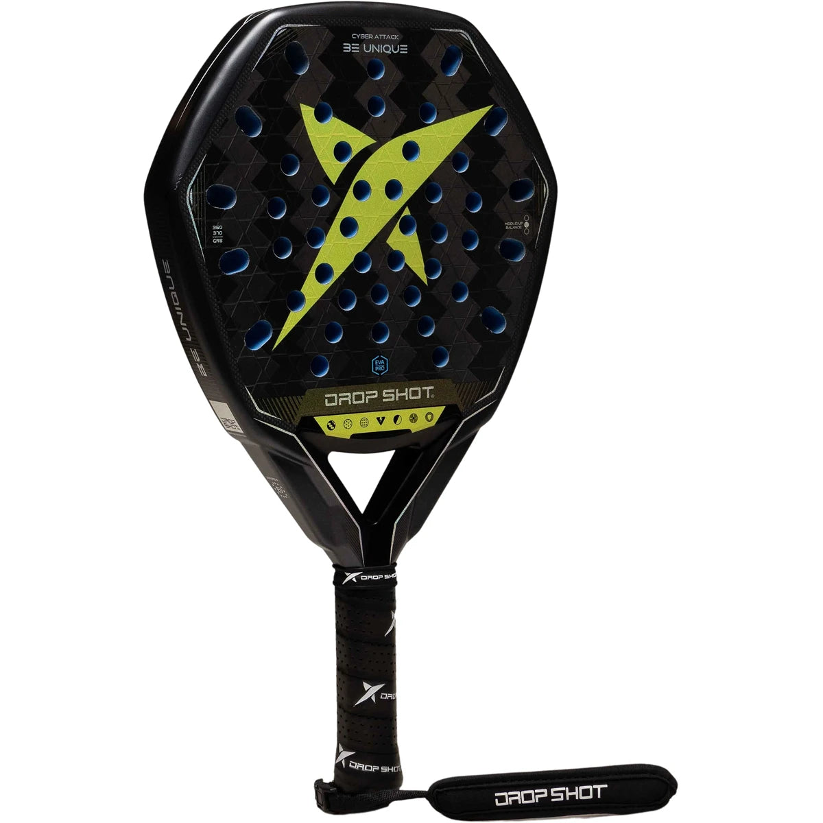 Padel Racket Drop Shot Cyber Attack