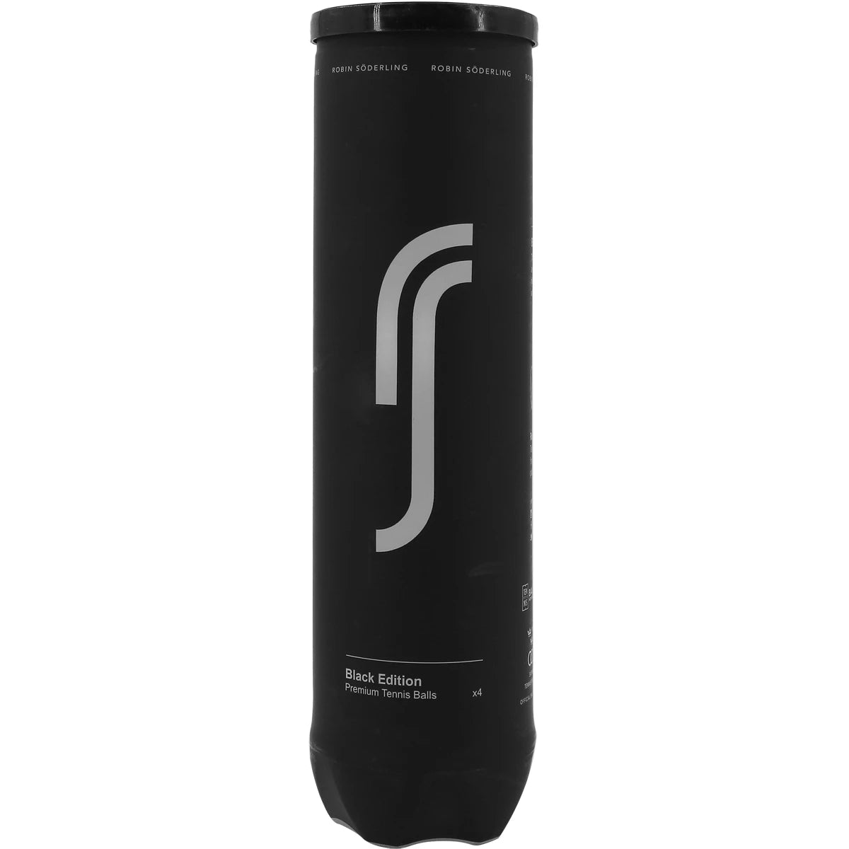 Tube 4 Robin Soderling All Court Balls Black Edition
