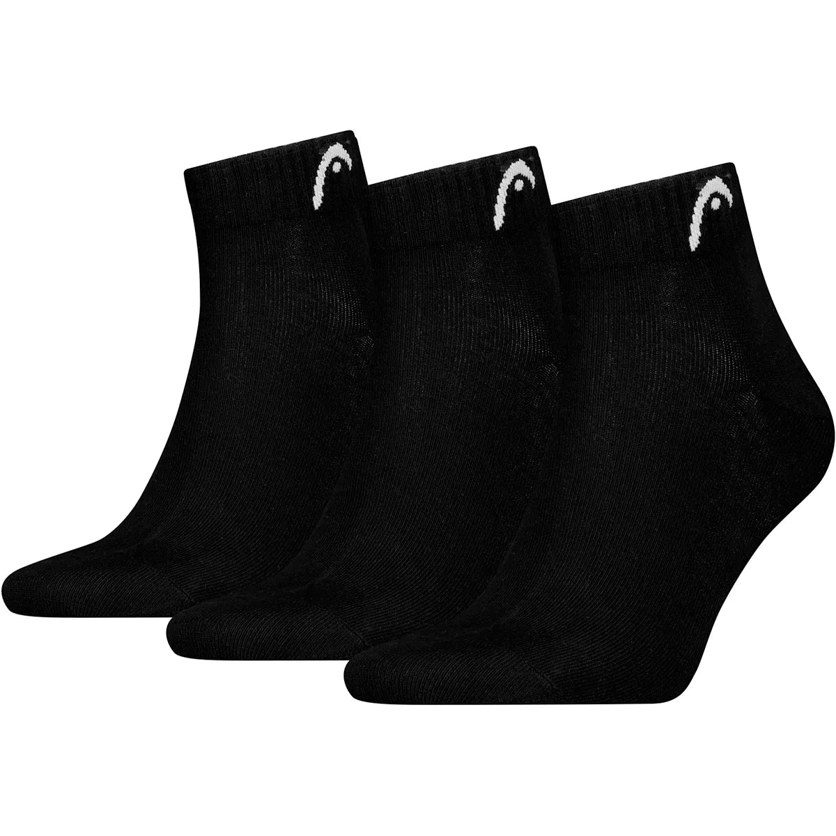 3 Pairs of Head All Sport Quarter (Ankle) Socks