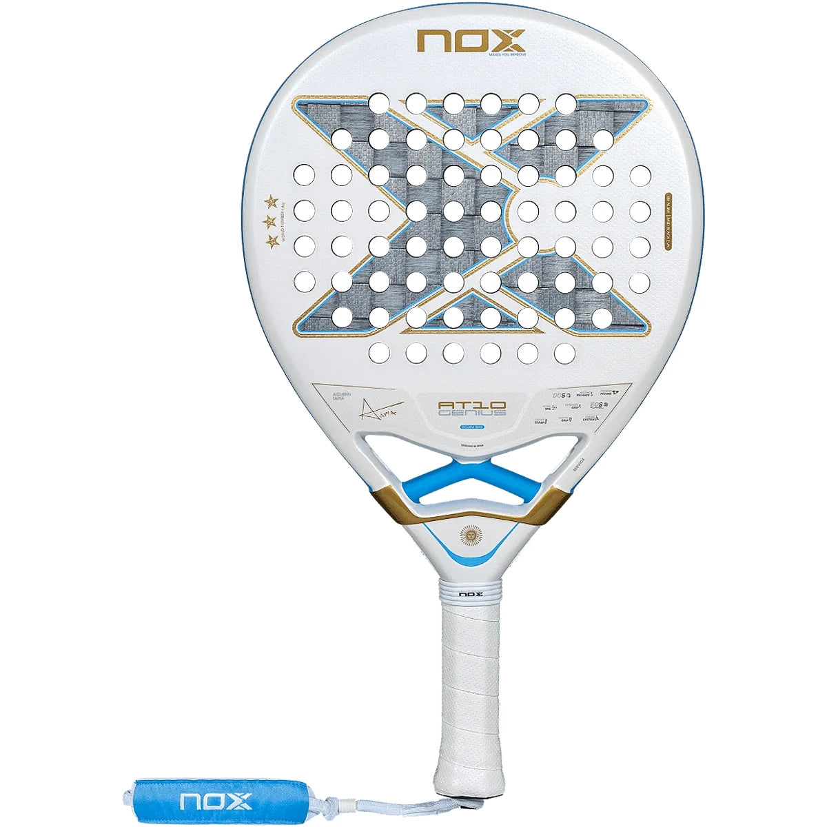 Nox At10 Genius 18K Buenos Aires Padel Racket