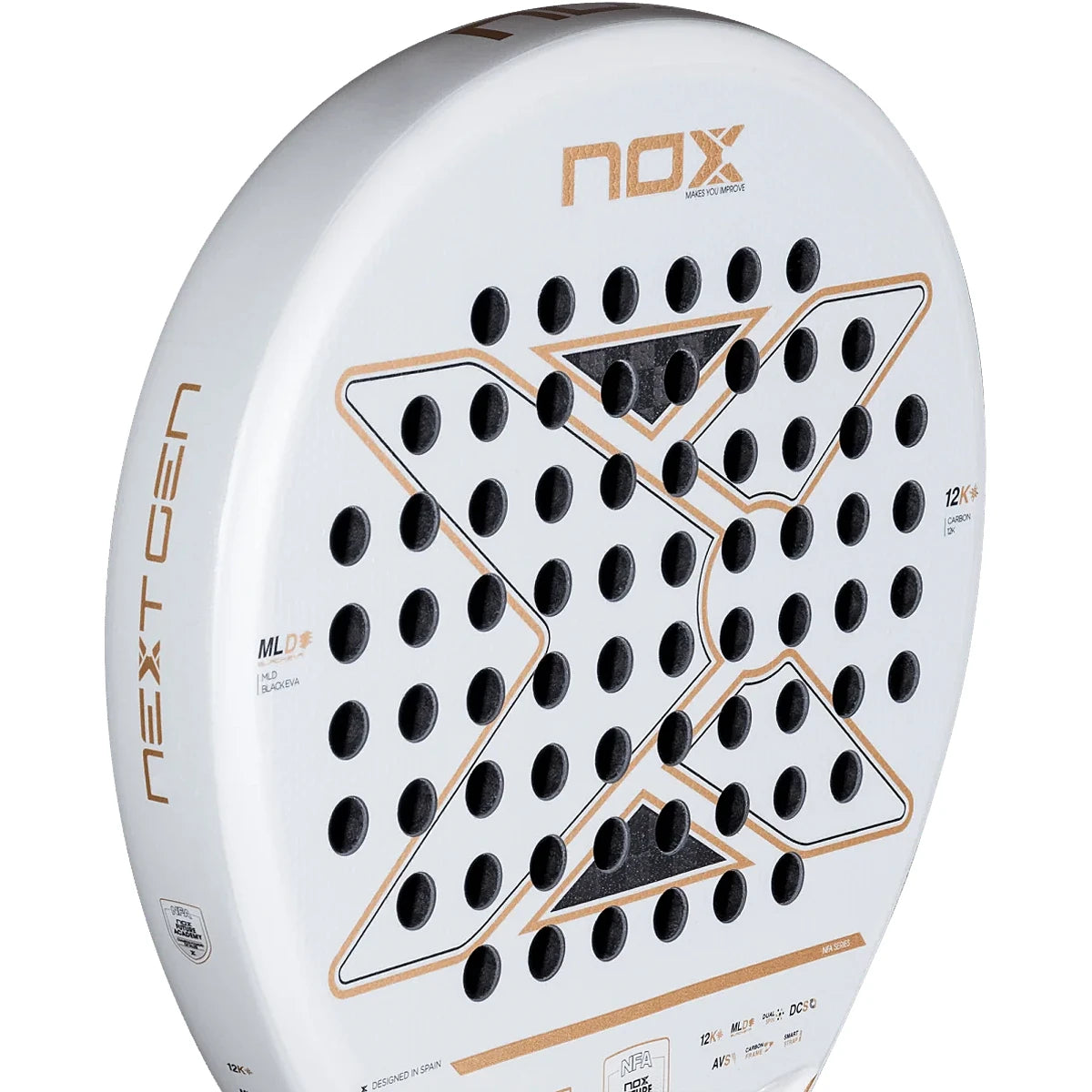 Nox Nextgen Pro Hybrid 12K Nfa Series Padel Racket