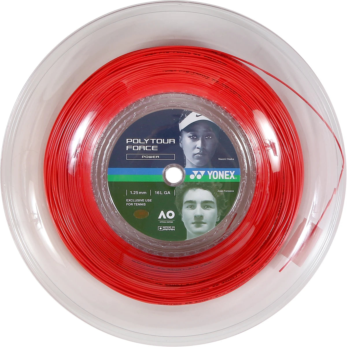 Yonex Polytour Force 125 Reel (200 Metres)