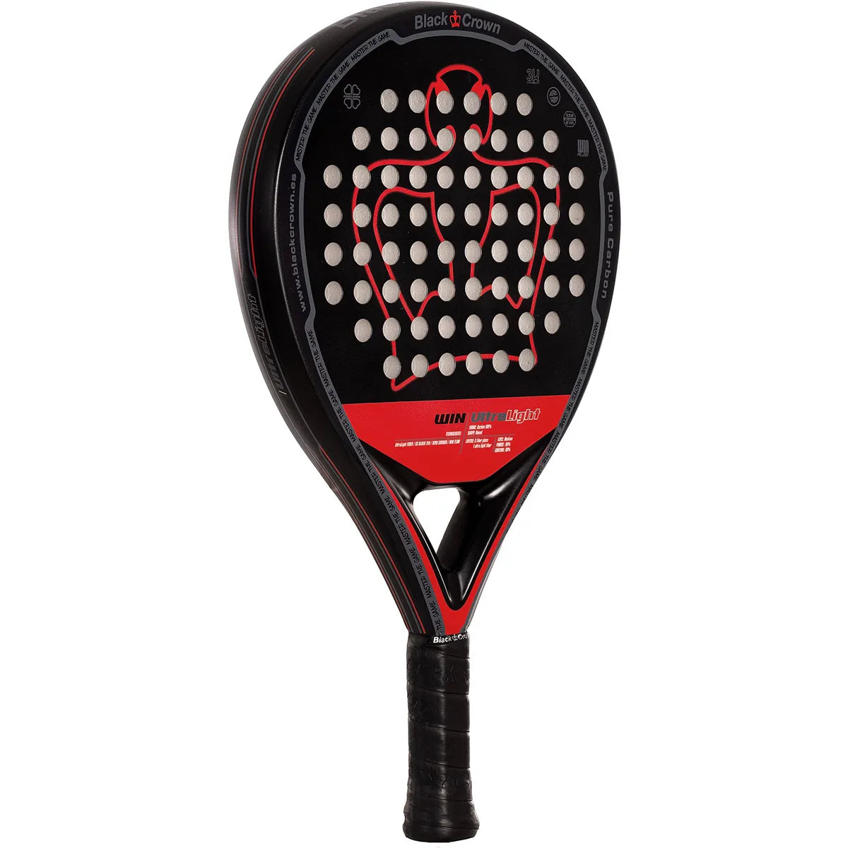 Black Crown Win Ultra Light Padel racket