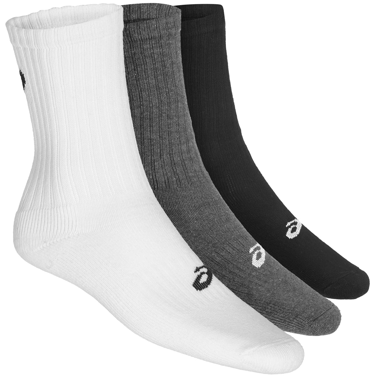 3 Pairs of Asics Tennis Crew Socks (Mid)