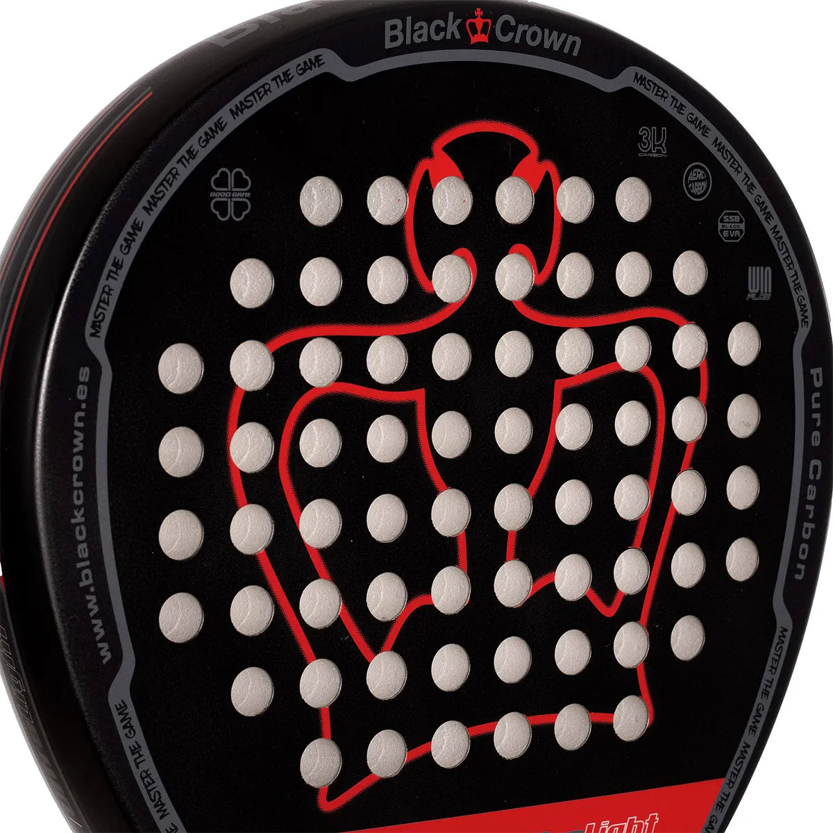Black Crown Win Ultra Light Padel racket