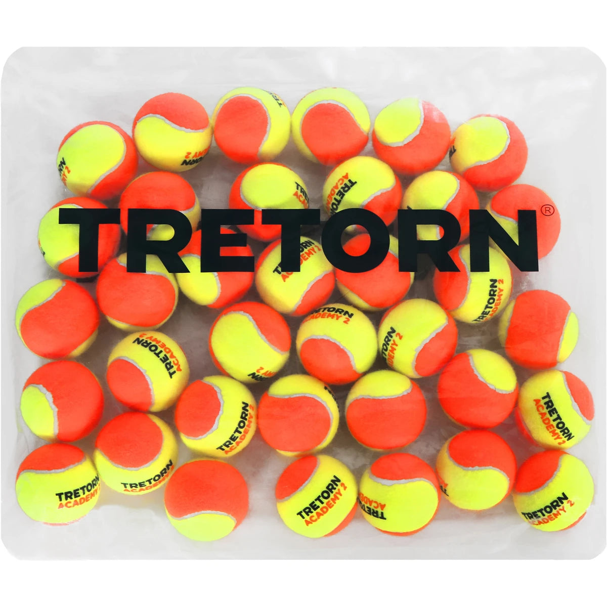 Bag of 36 Tretorn Academy Orange Tennis balls