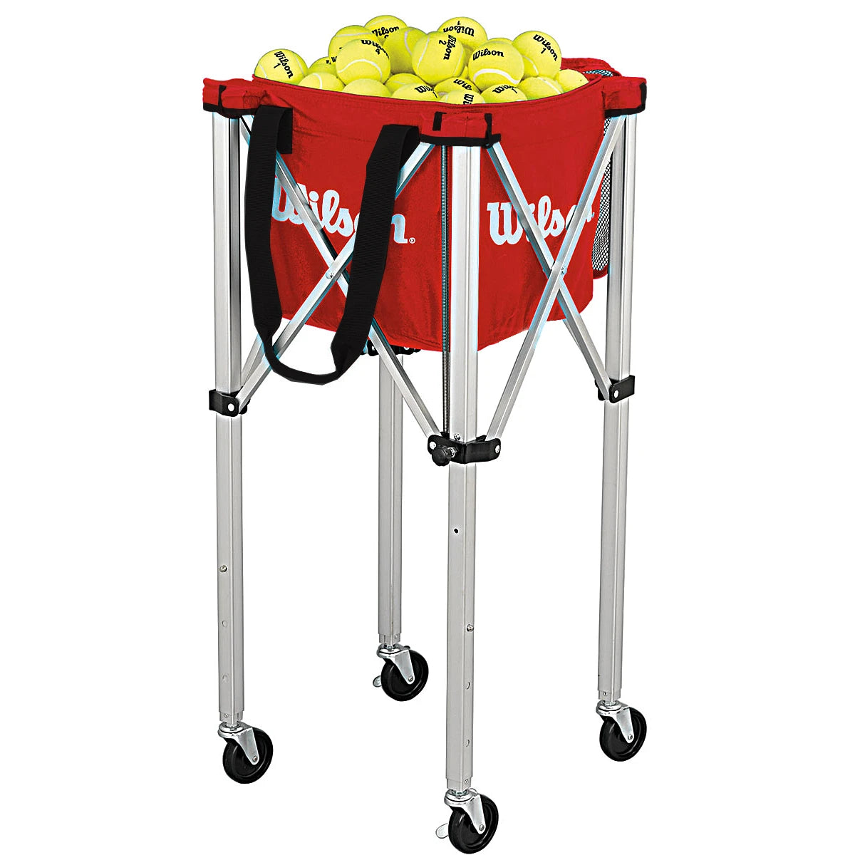Wilson 150 Ball Basket with Wheels