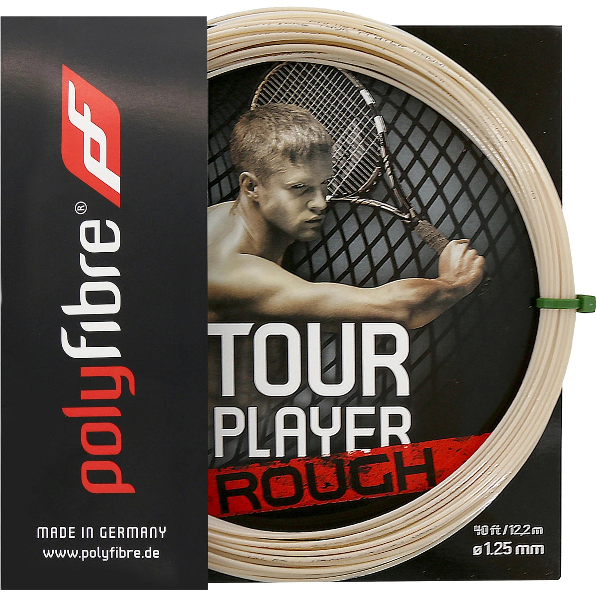 Polyfibre Tour Player Rough String (12.20 Metres)