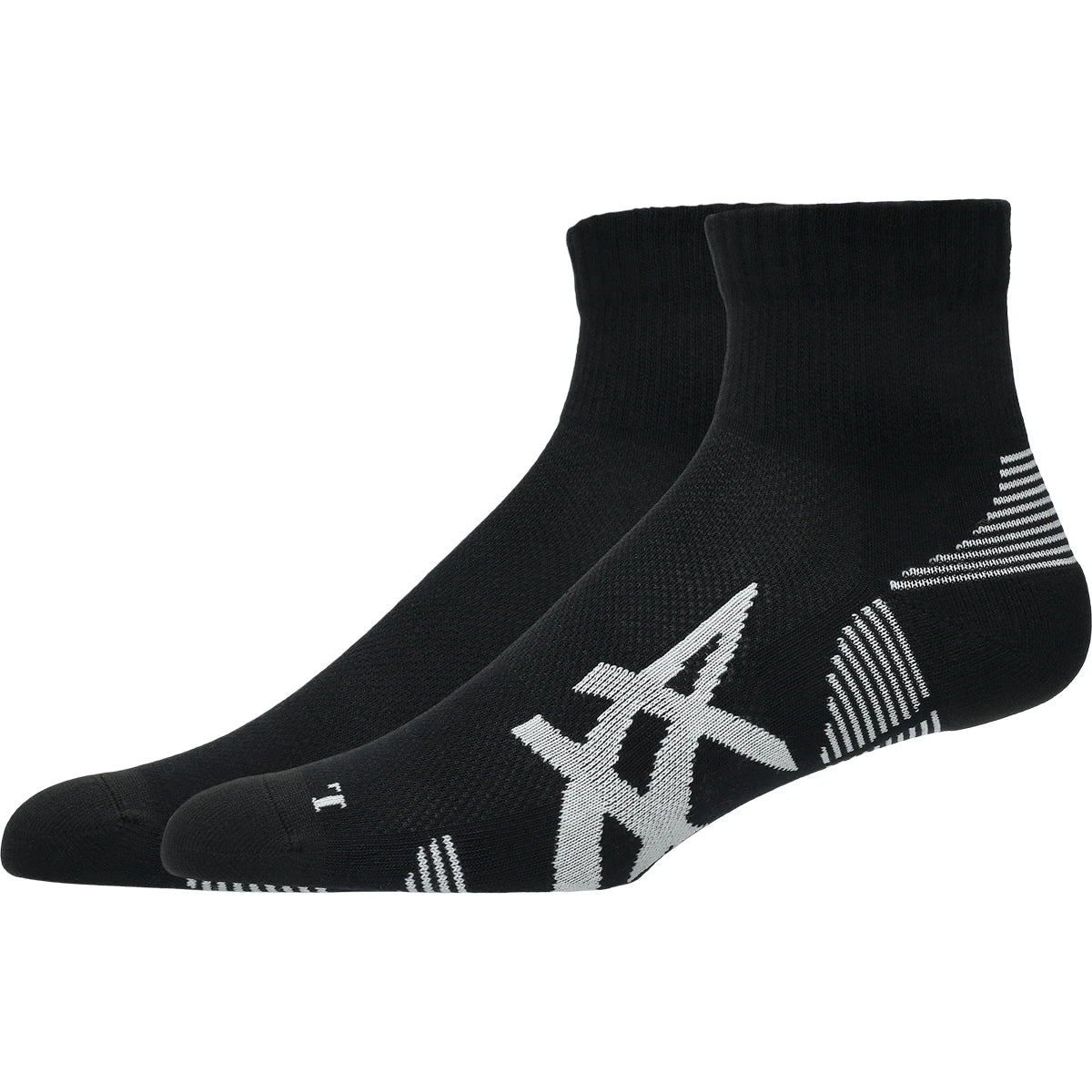 Pair of Asics Run Quarter Socks