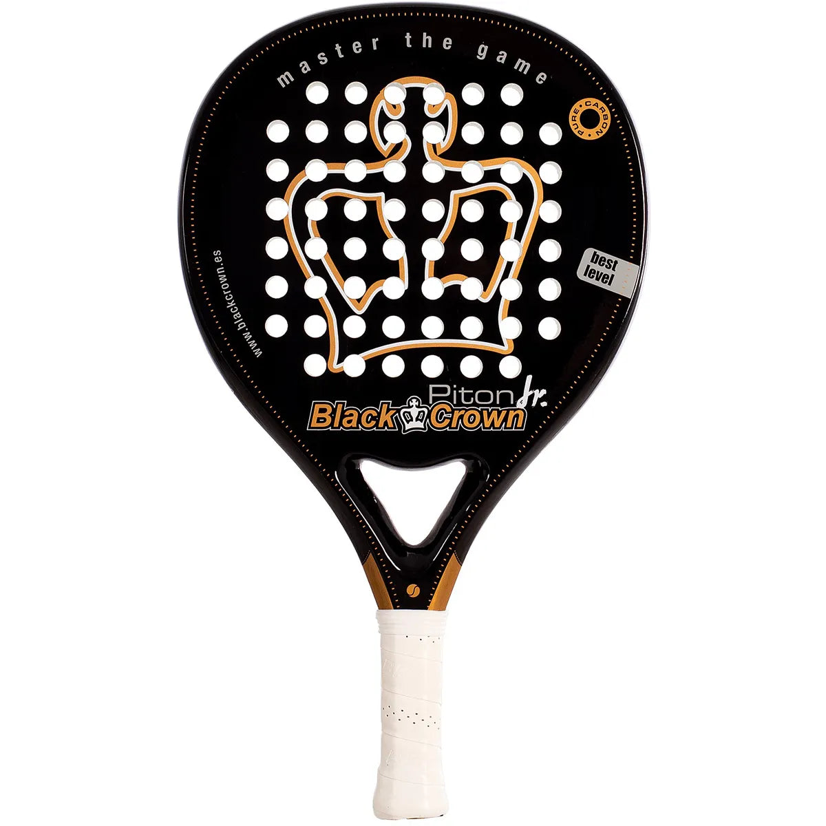 Junior Padel Racket Black Crown Piton