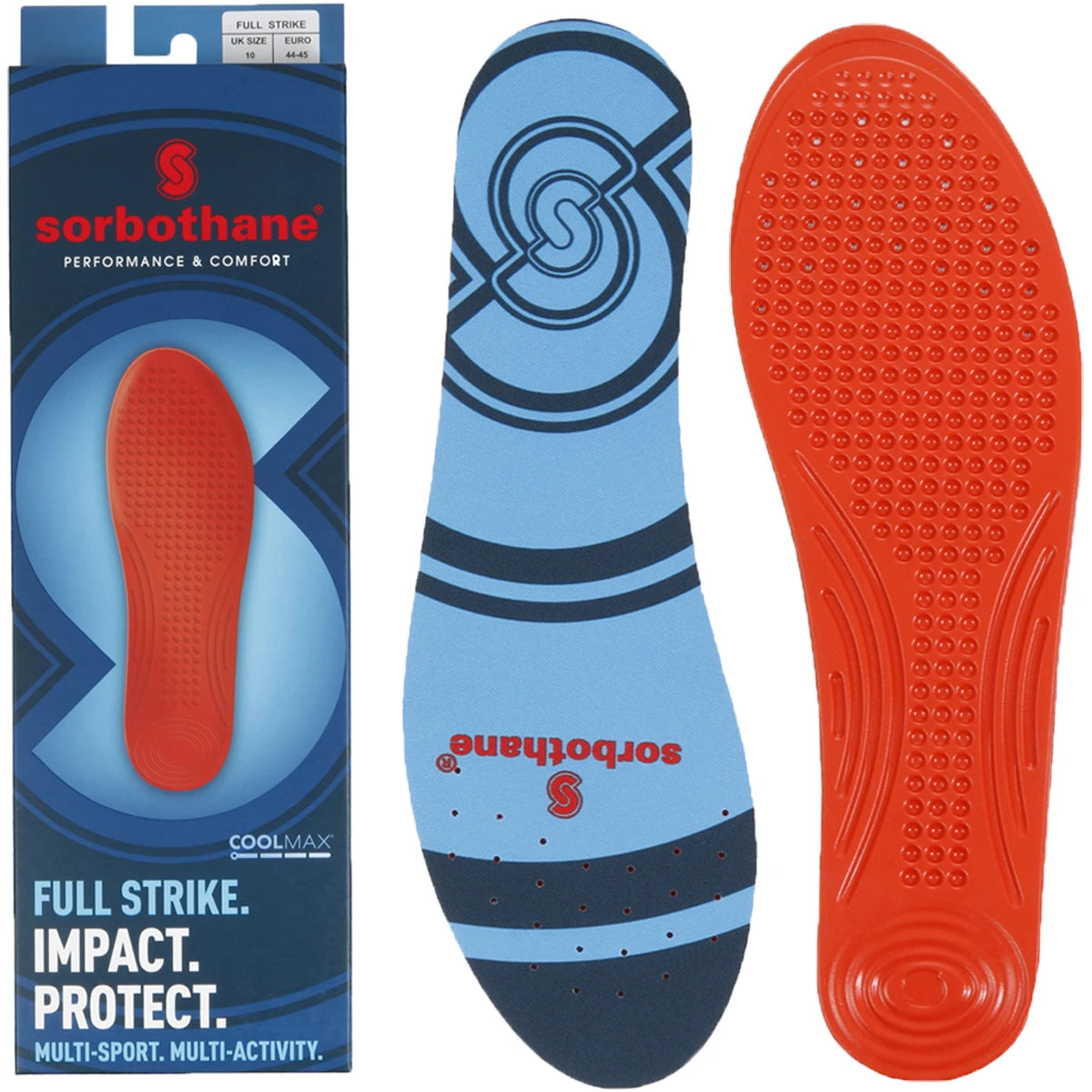 Sorbothane Full Strike Integral Insoles