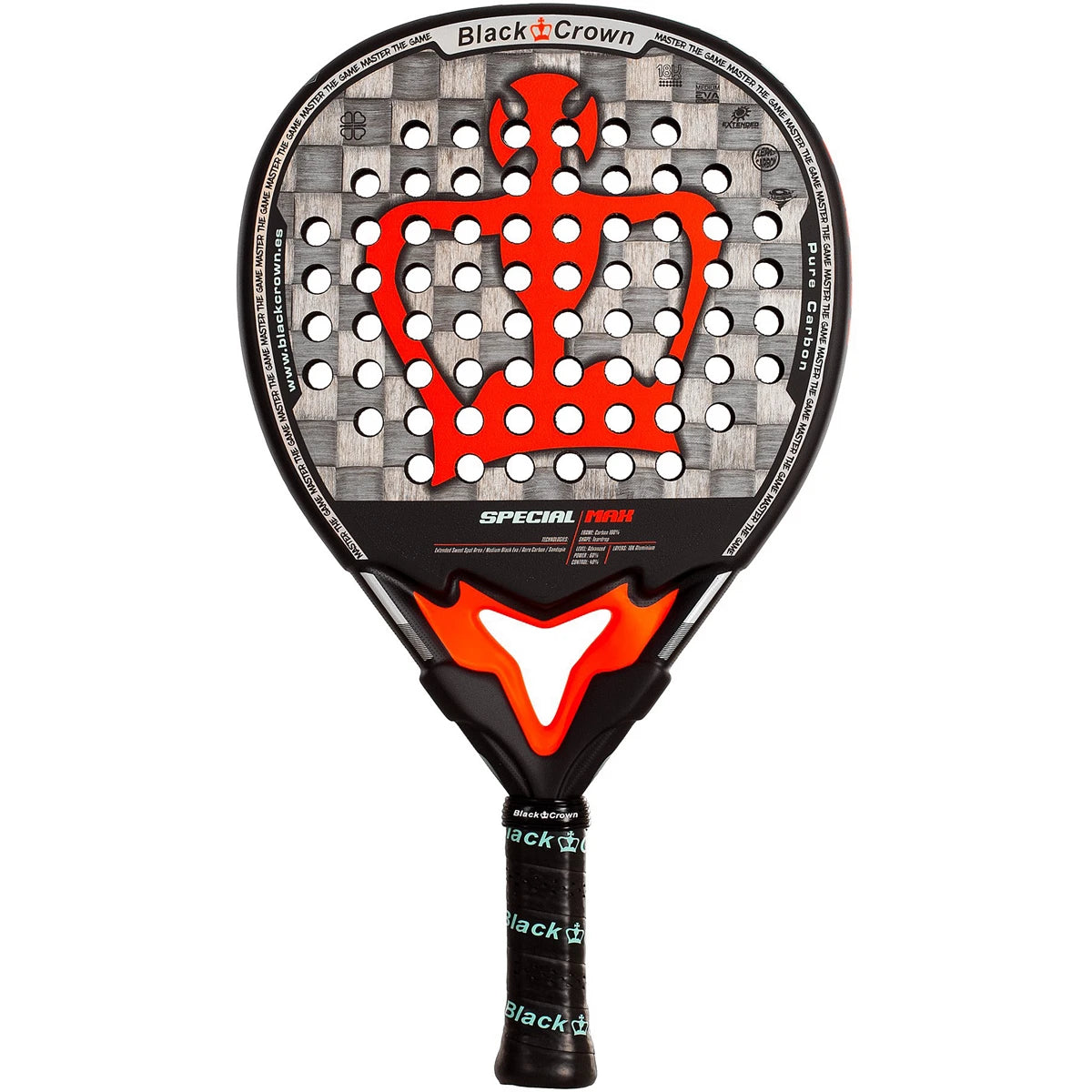 Black Crown Special Max Padel Racket