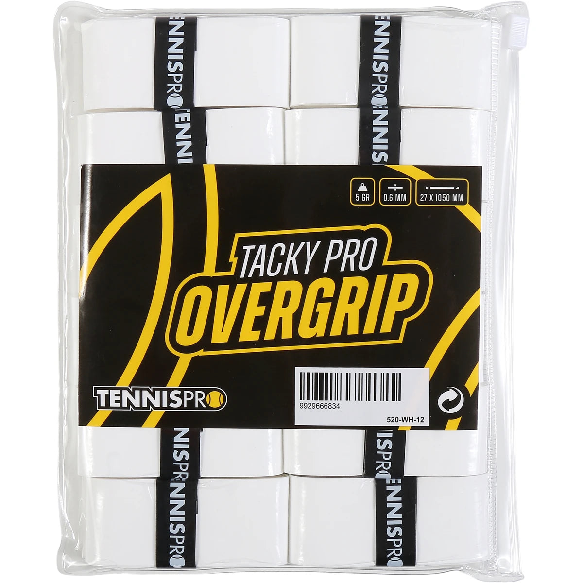 Tacky Pro 2.0 Tennispro Overgrips X12