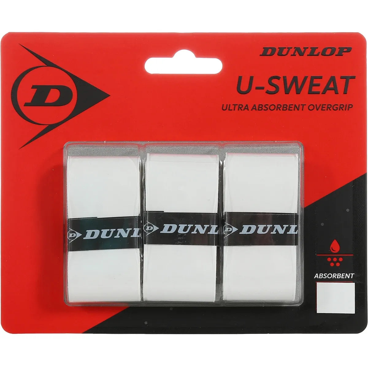 Dunlop U-Sweat Overgrips X3