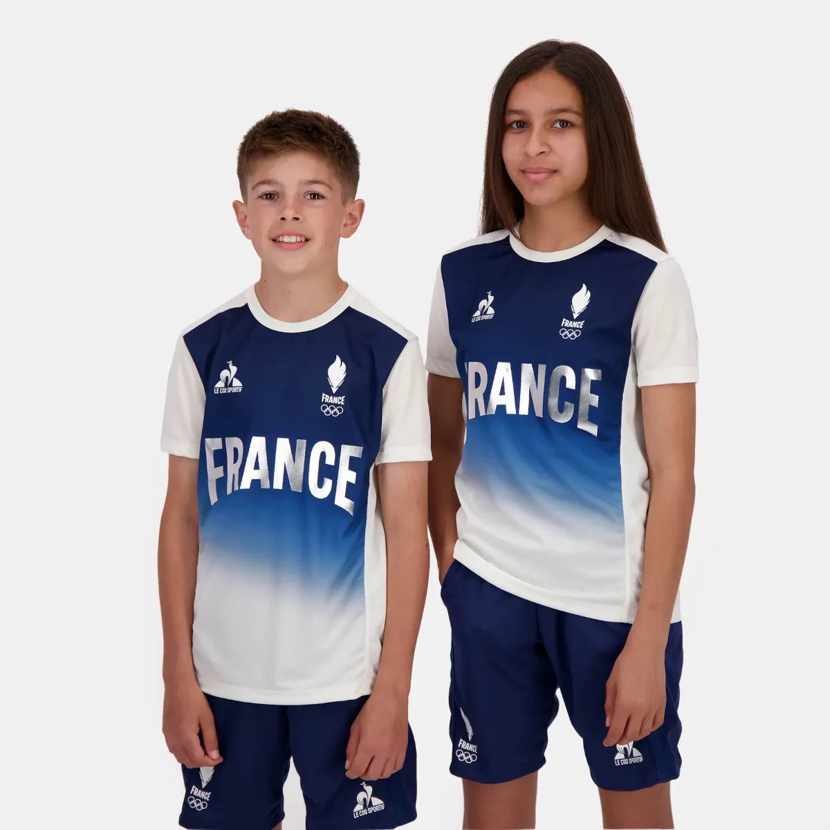 Le Coq Sportif Junior France Olympique Performance T-Shirt