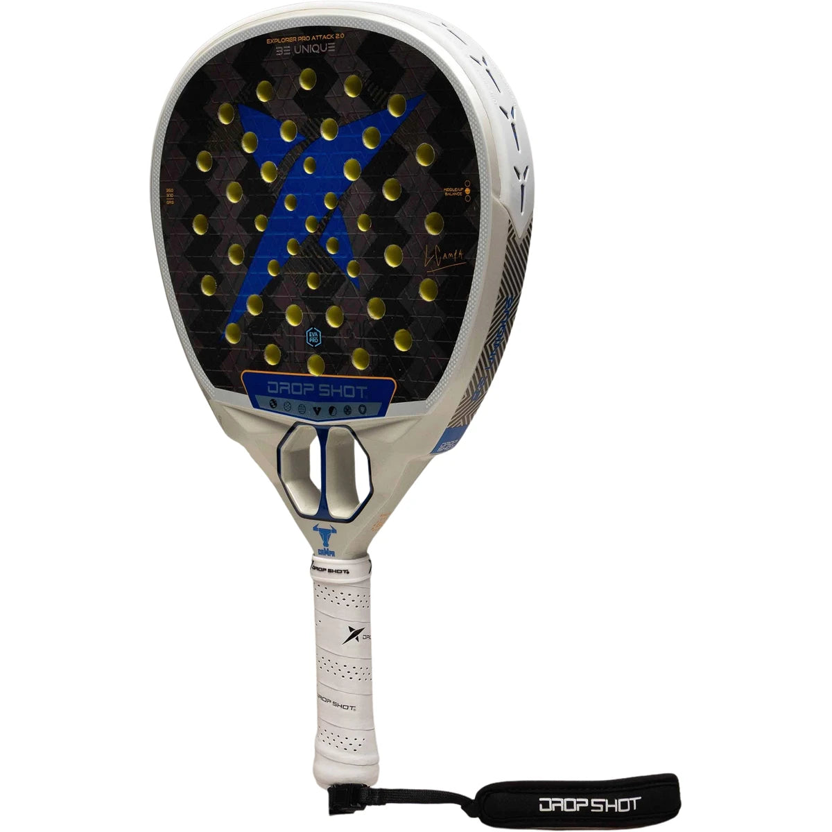 Padel Racket Test Drop Shot Explorer Pro Attack 2.0