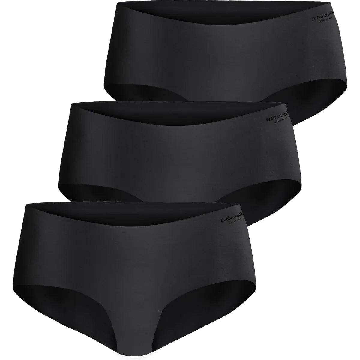 Pack of 3 Bjorn Borg Women's Invisible Hipster Shorts