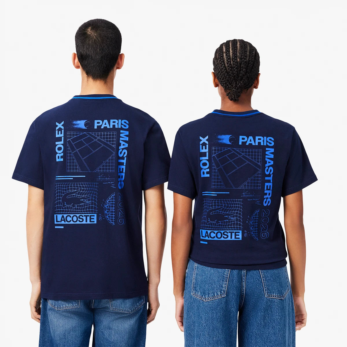 Lacoste Rolex Paris Masters Graphic T-Shirt
