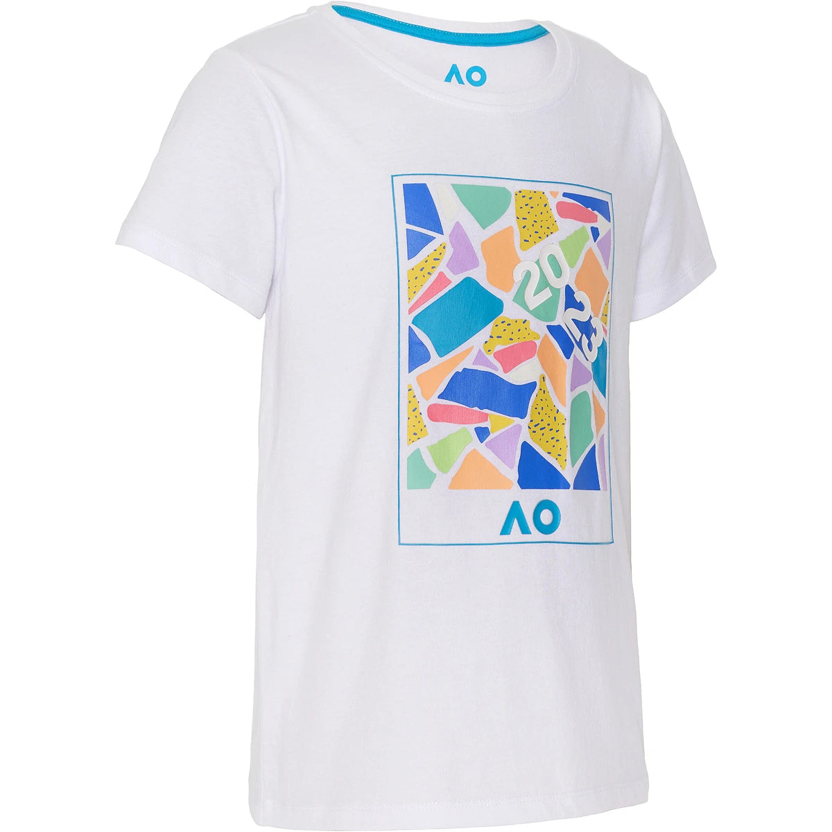 Australian Open Junior Girl Dated Mosaic T-Shirt