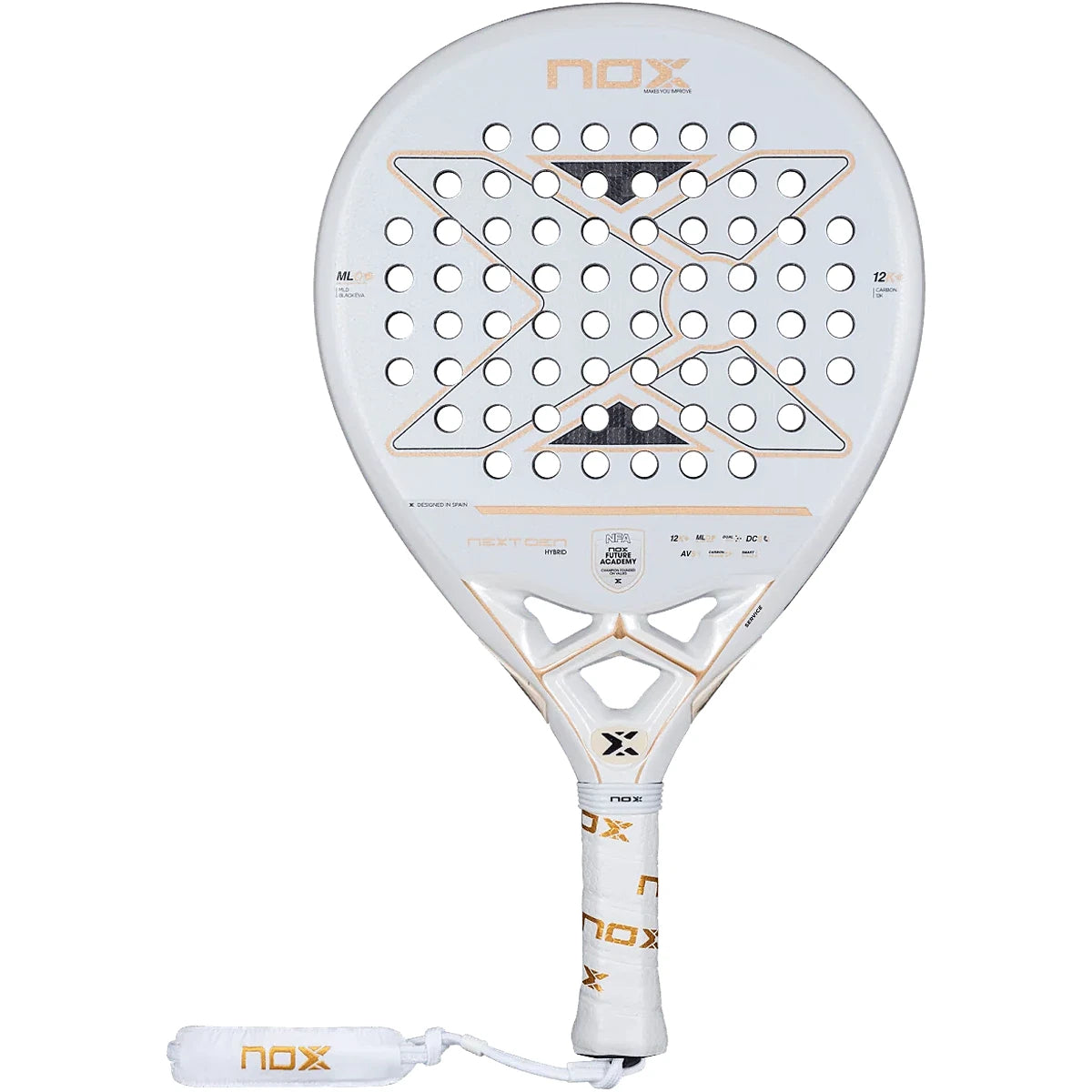 Nox Nextgen Pro Hybrid 12K Nfa Series Padel Racket