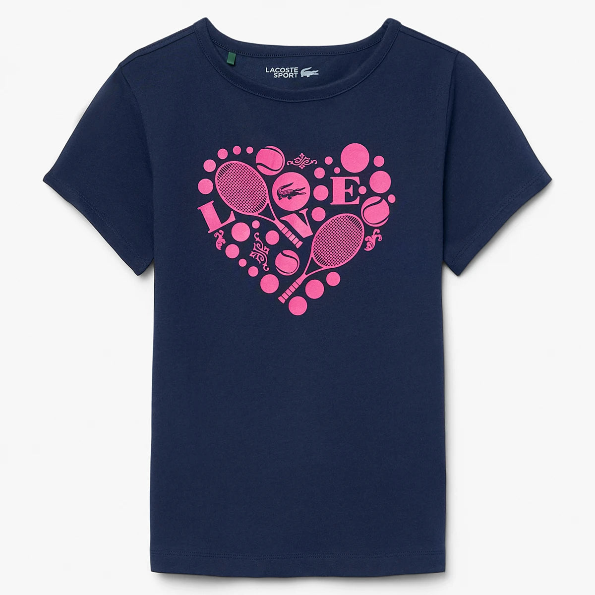 T-Shirt Lacoste Junior Girl Core Performance Graphic