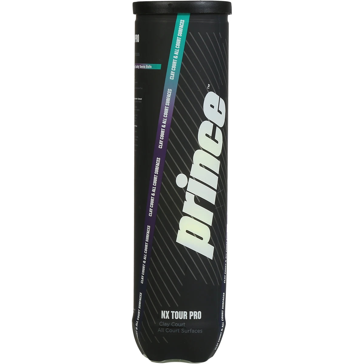 Tube of 4 Prince Nx Tour Pro Tennis balls