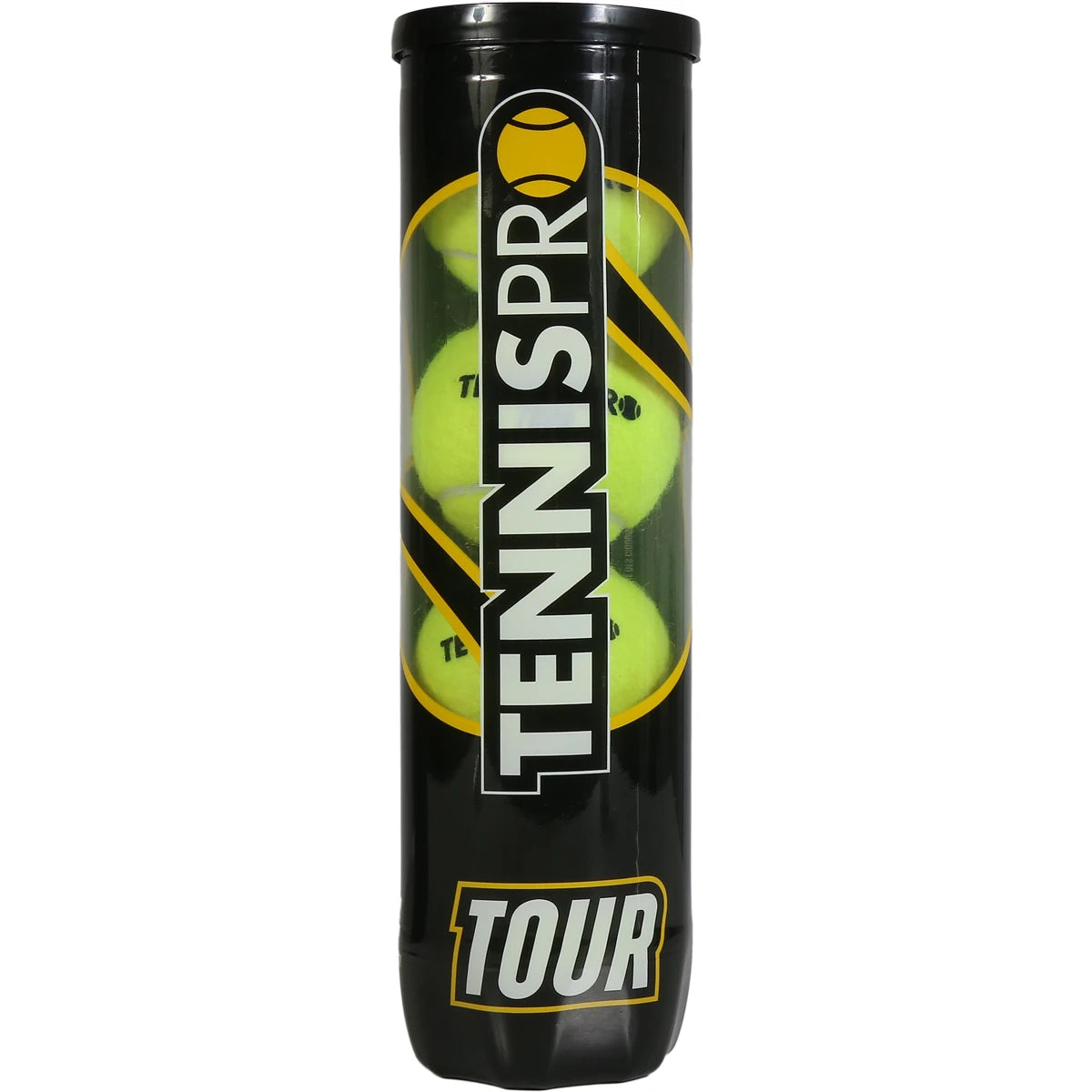 Tube of 4 Tennispro Tour Tennis Balls