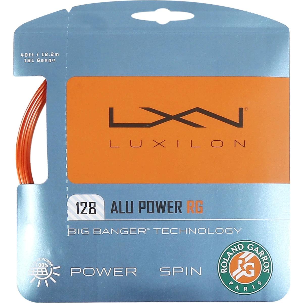 Luxilon Big Banger Alu Power Roland Garros String (12 Metres)