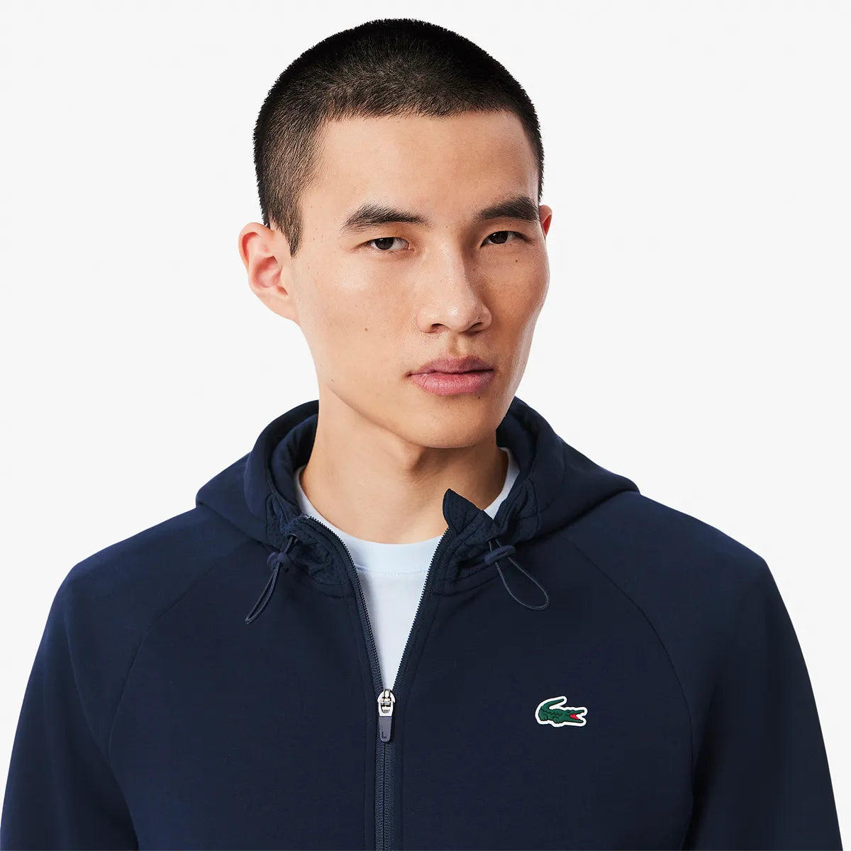 Lacoste Core Performance Fz Mesh Hoody Sweat