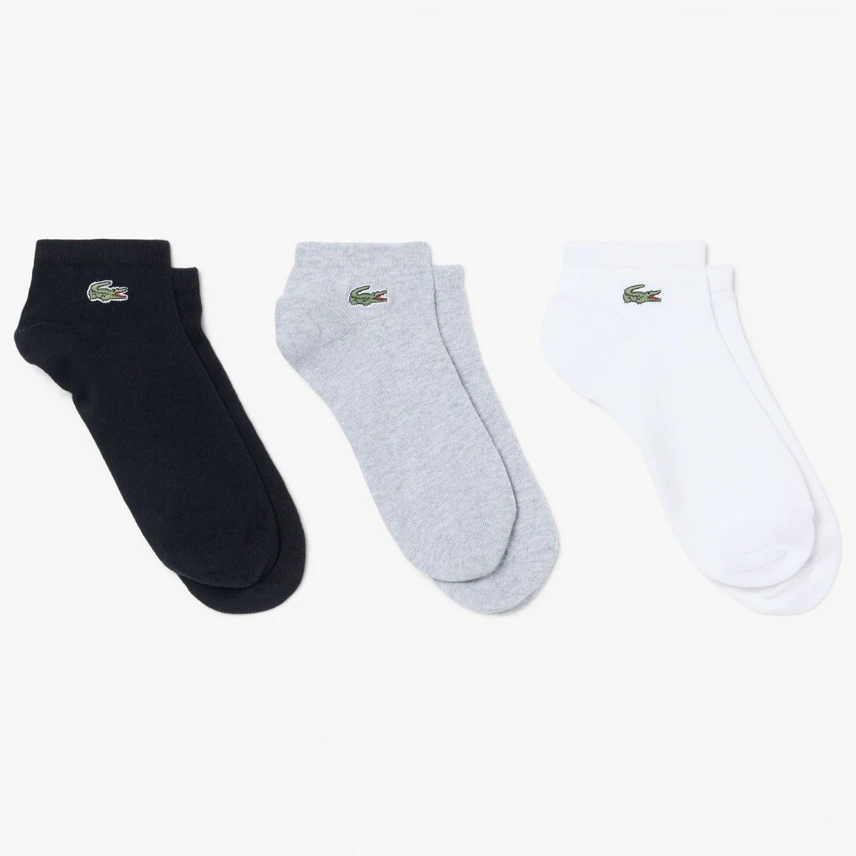 3 Pairs of Lacoste Classic Low Socks