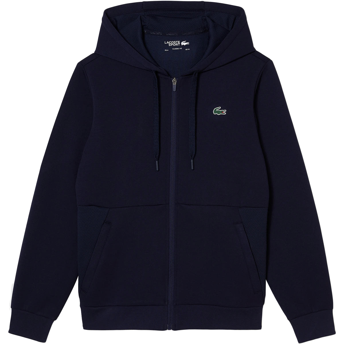 Lacoste Core Performance Full Zip Hoody Sweatshirt